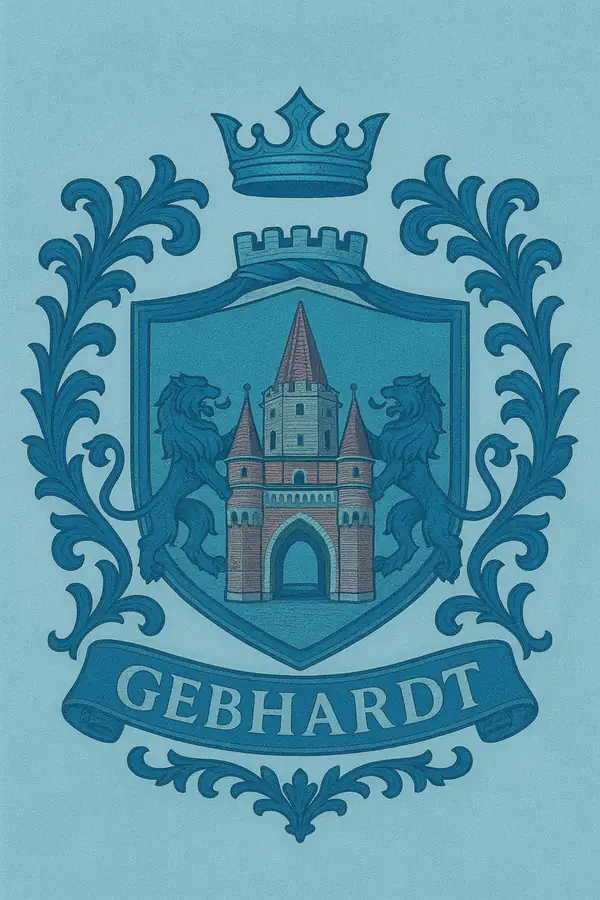 Wappen von Familie Gebhardt aus Solnhofen
